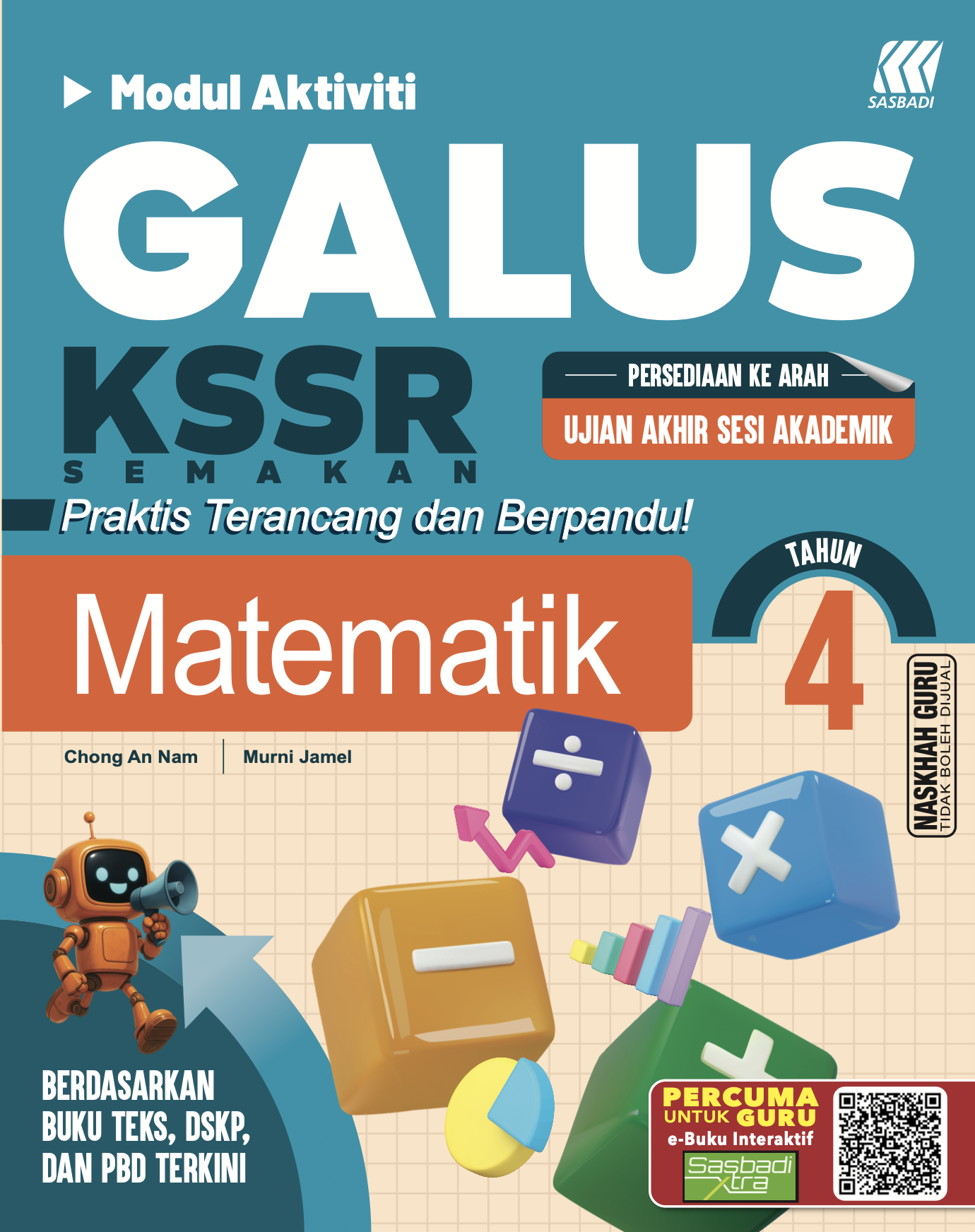 Modul Aktiviti GALUS KSSR Semakan Matematik Tahun 4 Cover